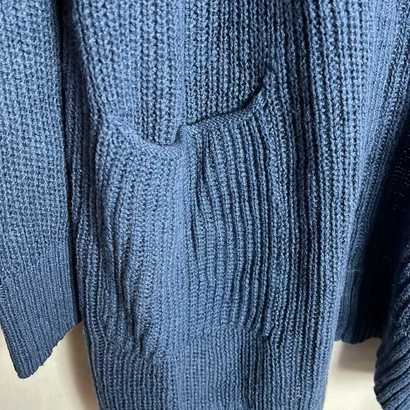 NWT Sonoma Blue XL knitted cardigan - Picture 4 of 9